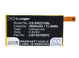 Battery for Sony Ericsson Xperia ZL2 LIS1547ERPC 3.8V Li-Polymer 3000mAh / 11.40