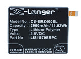 Battery for Sony Ericsson E5506 AGPB015-A001, LIS1579ERPC 3.8V Li-Polymer 2900mA