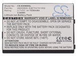Battery for E-TEN glofiish DX900 49005800, E4ET021K1002 3.7V Li-ion 1530mAh / 5.