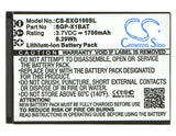 Battery for Evolveo StrongPhone X1 SGP-X1BAT 3.7V Li-ion 1700mAh / 6.29Wh