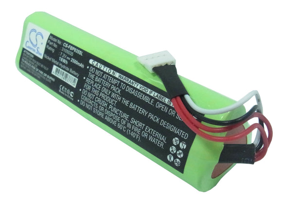 Battery for Fluke Ti9 3105035, 3524222, Ti20-RBP 7.2V Ni-MH 2500mAh / 18.00Wh