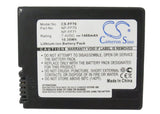 Battery for Sony CCD-TRV108 NP-FF70, NP-FF71, NP-FF71S 7.4V Li-ion 1400mAh