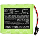 Battery for Fluke 2411129 U80159 4.8V Ni-MH 2000mAh / 9.60Wh