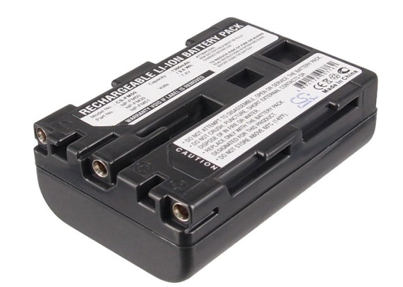 Battery for Sony DCR-PC120E NP-FM30, NP-FM50, NP-FM51, NP-QM50, NP-QM51 7.4V Li-