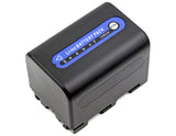 Battery for Sony DCR-TRV740 NP-FM70, NP-FM71, NP-QM70, NP-QM71 7.4V Li-ion 3200m