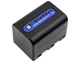 Battery for Sony DCR-TRV350 NP-FM70, NP-FM71, NP-QM70, NP-QM71 7.4V Li-ion 3200m