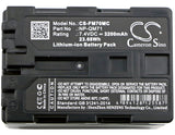 Battery for Sony DCR-TRV38 NP-FM70, NP-FM71, NP-QM70, NP-QM71 7.4V Li-ion 3200mA