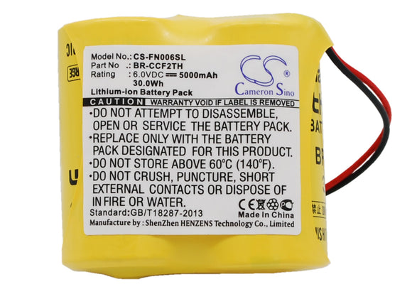 Battery for GE Fanuc A06 A06B-0073-K001, A06B-6073-K005, A98L-0001-0902 6V Li-Mn