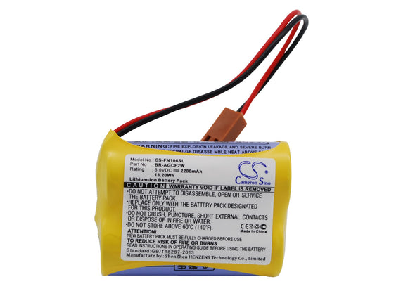 Battery for GE Fanuc A06 industrial computers 6V Li-MnO2 2200mAh / 13.20Wh