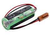 Battery for GE FANUC 0i-D A02B-0200-K102, A98L-0031-0012 3V Li-MnO2 2000mAh / 6.