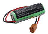 Battery for GE FANUC 0i-D A02B-0200-K102, A98L-0031-0012 3V Li-MnO2 2000mAh / 6.