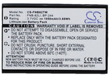 Battery for Verizon UV-X4 3.7V Li-ion 1050mAh / 3.89Wh