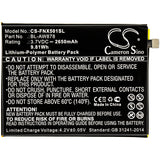 Battery for Infinix X5010  BL-AW878 3.7V Li-Polymer 2650mAh / 9.81Wh