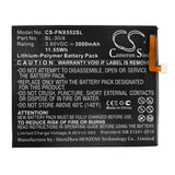 Battery for Infinix Zero 3  BL-30iX 3.85V Li-Polymer 3000mAh / 11.55Wh