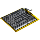 Battery for Infinix Zero 5  BL-43AX 3.8V Li-Polymer 2700mAh / 10.26Wh