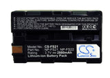 Battery for Sony DCR-PC4 NP-FS20, NP-FS21, NP-FS22 3.7V Li-ion 2880mAh