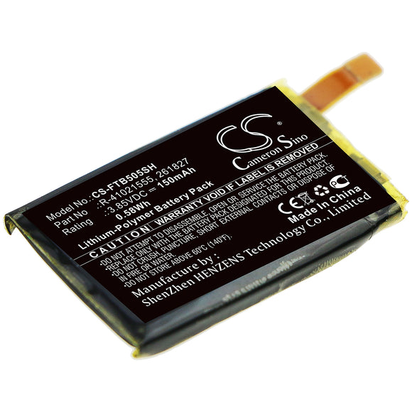 Battery for Fitbit FB504 261827, R-41021555 3.85V Li-Polymer 150mAh / 0.58Wh