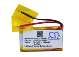 Battery for FitBit Surge LSSP491524AE 3.7V Li-Polymer 100mAh / 0.37Wh