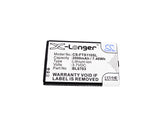 Battery for Fly TS110 BL6703 3.7V Li-ion 2000mAh / 7.40Wh