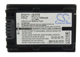 Battery for Sony DCR-DVD108E NP-FV70 7.4V Li-ion 1500mAh / 11.1Wh