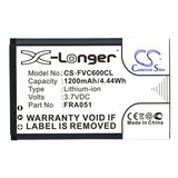 Battery for FRITZ!FON C6 FRA051 3.7V Li-ion 1200mAh / 4.44Wh