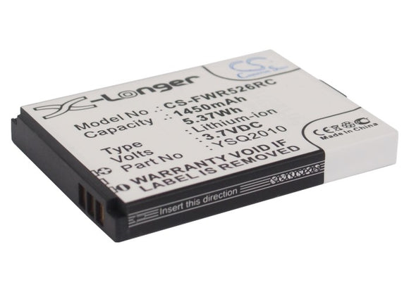 Battery for Generic R526A YSQ2010, YSQ2010KB001861 3.7V Li-ion 1450mAh / 5.37Wh