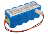 Battery for Fukuda FC-1760 10KR-2300FO, 10N-1700SCR, 10N-3000SCR, MD-BY03 12V Ni