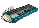 Battery for Fukuda FCP-2155 8-HRAAFD, HHR-13F8G1 9.6V Ni-MH 2000mAh / 19.20Wh