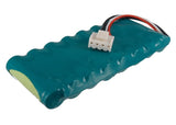 Battery for Fukuda FCP-2155 8-HRAAFD, HHR-13F8G1 9.6V Ni-MH 2000mAh / 19.20Wh