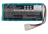 Battery for Fukuda FCP-2155 8-HRAAFD, HHR-13F8G1 9.6V Ni-MH 2000mAh / 19.20Wh