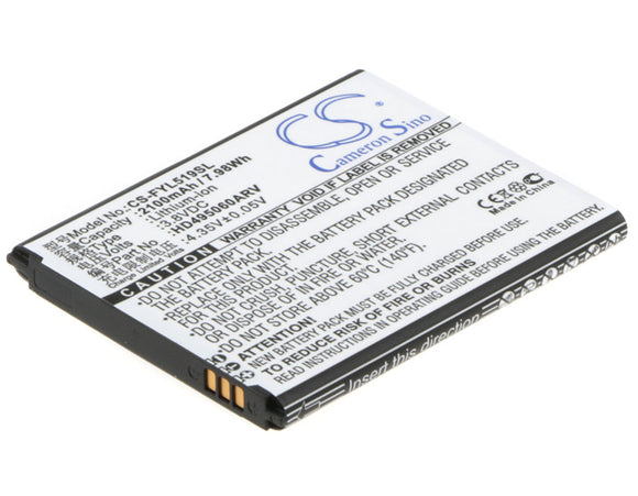 Battery for FengYu L519 HD495060ARV 3.8V Li-ion 2100mAh / 7.98Wh