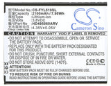 Battery for Datang CM311 HD495060ARV 3.8V Li-ion 2100mAh / 7.98Wh