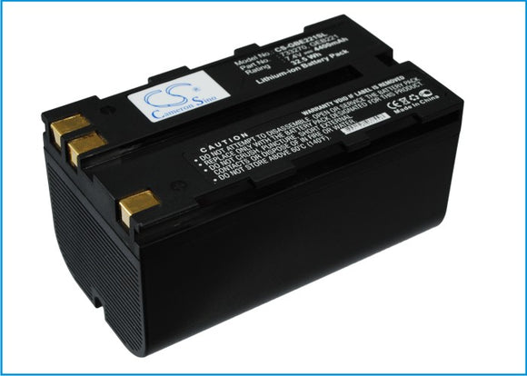 Battery for Leica System 1200 GNSS receivers 724117, 733270, 772806, GBE221, GEB