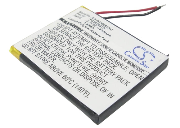 Battery for GoPro HERO3 YD362937P 3.7V Li-Polymer 350mAh / 1.30Wh