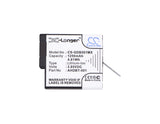 Battery for GoPro CHDHX-501 601-10197-00, 601-27537-000, AABAT-001, AABAT-001-AS