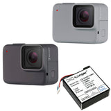 Battery for GoPro Hero 7 Silver SPTM1B 3.85V Li-ion 1100mAh / 4.24Wh