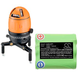Battery for Linienlaser Geofennel FL 50 500000-13 3.6V Ni-MH 1800mAh / 6.48Wh