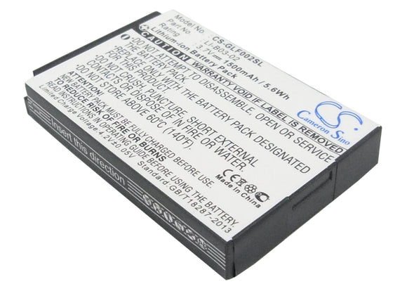 Battery for Golf Buddy GB3 LI-B03-02 3.7V Li-ion 1500mAh / 5.55Wh