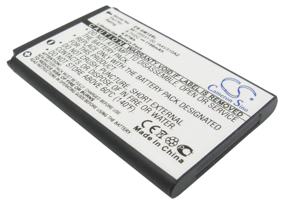 Battery for Xplova G3 3.7V Li-ion 1100mAh / 4.07Wh