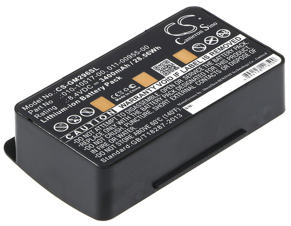 Battery for Garmin 010-00543-00 010-10517-00, 010-10517-01, 011-00955-00 8.4V Li