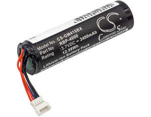 Battery for Datalogic GM4100 BT-8, RBP-4000 3.7V Li-ion 3400mAh / 12.58Wh