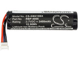 Battery for Datalogic GM4130 BT-8, RBP-4000 3.7V Li-ion 3400mAh / 12.58Wh