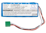 Battery for GE Monitor Dash 2000 92916781, 95916781 REV B, B11325, M5424, MD-BY1