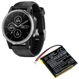 Battery for Garmin Fenix 5X Running 361-00098-00 3.8V Li-Polymer 410mAh / 1.56Wh