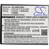 Battery for Gigaset GS160 V30145-K1310-X463 3.8V Li-ion 2200mAh / 8.36Wh