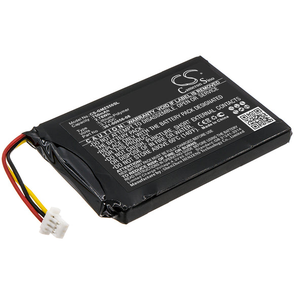 Battery for Garmin DriveSmart 65 361-00056-08 3.7V Li-ion 750mAh / 2.78Wh
