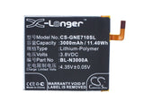Battery for GIONEE Elife E7L BL-N3000A 3.8V Li-Polymer 3000mAh / 11.40Wh