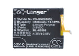 Battery for GIONEE GN9008 BL-N3500 3.8V Li-Polymer 3500mAh / 13.30Wh