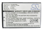 Battery for GIONEE GN100 BL-G011 3.7V Li-ion 1100mAh / 4.07Wh