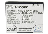 Battery for GIONEE C900 BL-G012 3.7V Li-ion 1350mAh / 4.99Wh